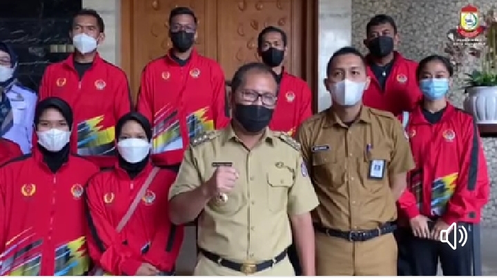 Bertemu Atlet Makassar, Danny Ucapkan Selamat Berjuang di PON ke-20 di Papua